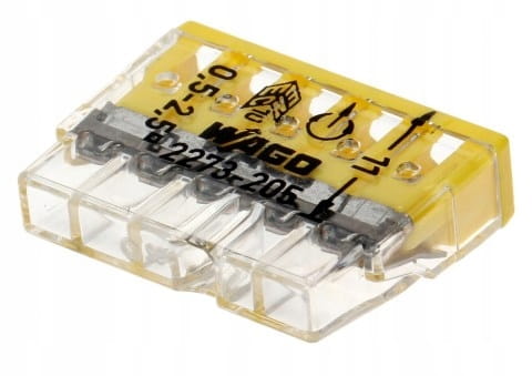 Wago szybkozłączka na drut 01